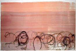 New River Watercolor, Series IV, #4 New River Watercolor, Series IV, #4