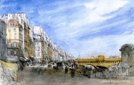 Pont Neuf från Quai de l'Ecole, Paris