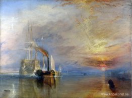 The Fighting Temeraire drog till sin sista koj för att brytas up