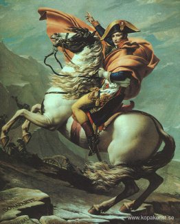 Napoleon korsar Alperna vid St Bernardpasset, 20 maj 1800