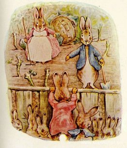 Peter Rabbit - Benjamin och Flopsy Bunny