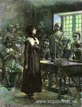 Anne Hutchinson på rättegång