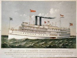 Steamer Puritan, en del av den "gamla" Fall River Line