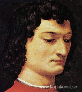 Ett porträtt av Giuliano di Piero de' Medici