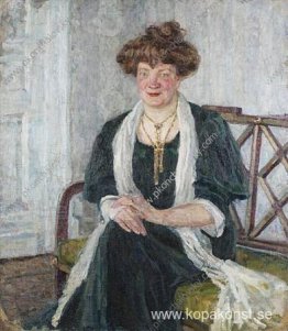 Porträtt av Zinaida Kozhukhovskaya