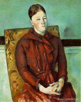 Madame Cezanne i en gul stol