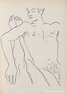 Illustration till Jean Genets "Querelle de Brest"