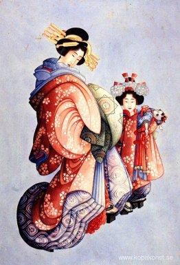 Oiran och Kamuro