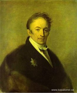 Porträtt av Nikolay Karamzin