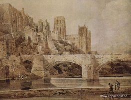 Durham Cathedral och Bridge