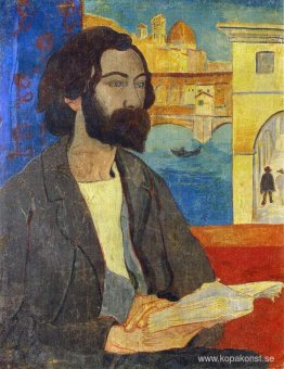 Porträtt av Emile Bernard i Florens