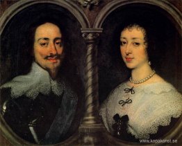 Charles I av England och Henrietta av Frankrike