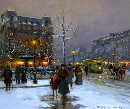 Place Pigalle, vinter