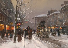 Boulevard de la Madeleine, vinter