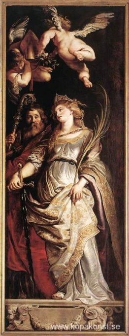 Korshöjning - Sts Eligius och Catherine