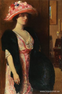 Fire Opals (aka Lady in Furs - Portrait of Mrs Searle)