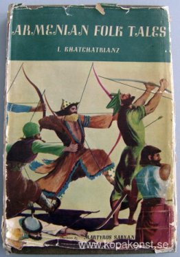 Omslag till "Armenian Folk Tales" av I. Khatchatryantz