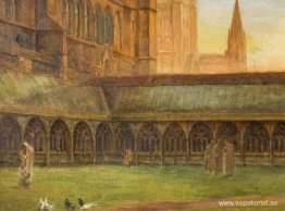 Lincoln Cathedral, klostret