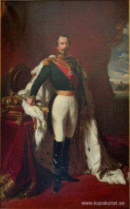 Porträtt av kejsar Napoleon III