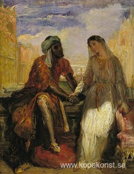 Othello och Desdemona i Venedig