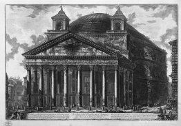 Utsikt över Pantheon of Agrippa