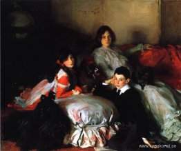 Essie, Ruby och Ferdinand, barn till Asher Wertheimer