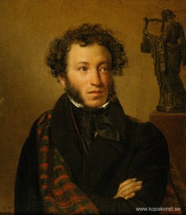 Porträtt av Alexander Pushkin