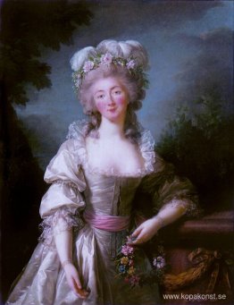 Porträtt av Madame du Barry