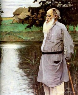 Porträtt av Leo Tolstoj