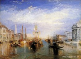 Canal Grande, Venedig, graverad av William Miller