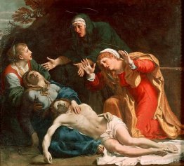 The Dead Christ Mourned (The Three Maries)