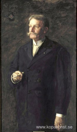 Porträtt av Charles Edmund Dana