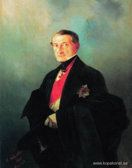 Porträtt av senator Alexander Ivanovich Kaznacheyev