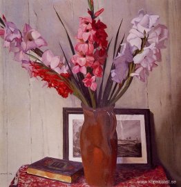 Stilleben med gladioli