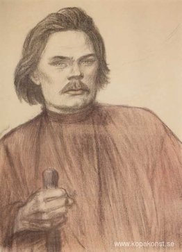 Maxim Gorky halvlång, vänd