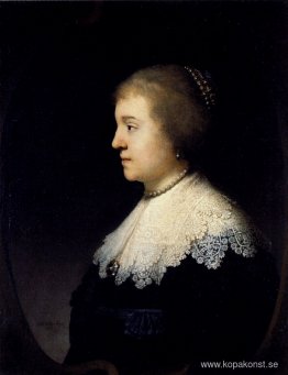 Porträtt av Amalia van Solms