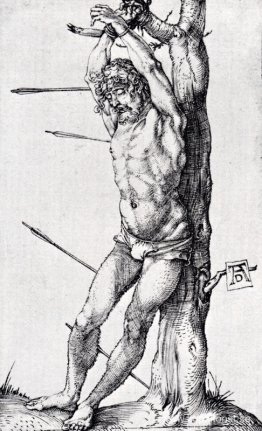 St. Sebastian på trädet