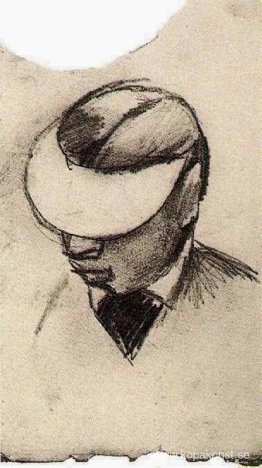 Head of a Man with Cap (Litographers Shade)