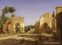 Port i Via Sepulcralis i Pompeji