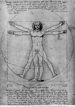 Proportionerna av den mänskliga figuren (The Vitruvian Man)