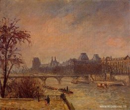 Seine och Louvren, Paris