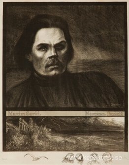 Maxim Gorky halvlång, vänd