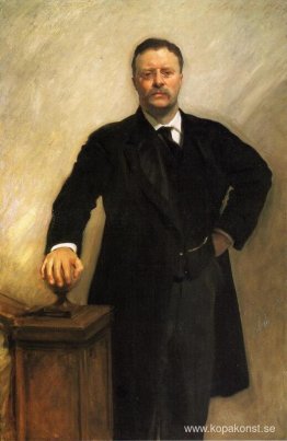 Porträtt av Theodore Roosevelt