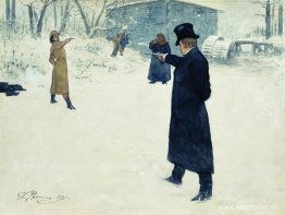 Duell mellan Onegin och Lenski