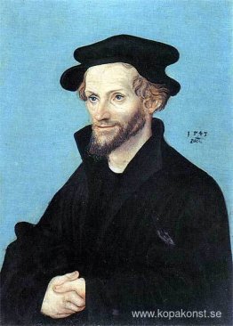 Porträtt av Philipp Melanchthon