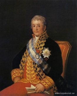 Porträtt av José Antonio, Marqués de Caballero