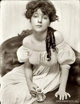 Miss N (Porträtt av Evelyn Nesbit)