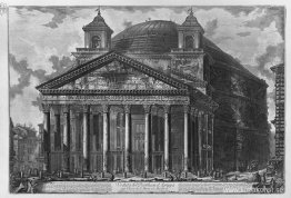 Utsikt över Pantheon of Agrippa