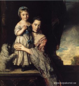 Georgiana, grevinnan Spencer och hennes dotter