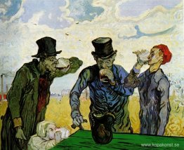 The Drinkers (efter Daumier)